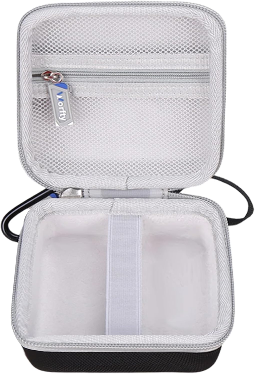 Case for Logitech Mevo Start Wireless Live Streaming Camera, Camera Storage Box for Logitech Mevo Start Carrying Bag (Case Only) (Black-Grey)